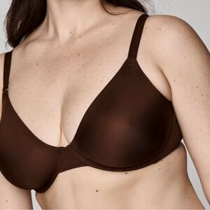 NWOT‎ CUUP The Triangle Micro Bra Underwire Expresso 38A